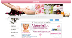 Desktop Screenshot of albarellaspa.com.mx